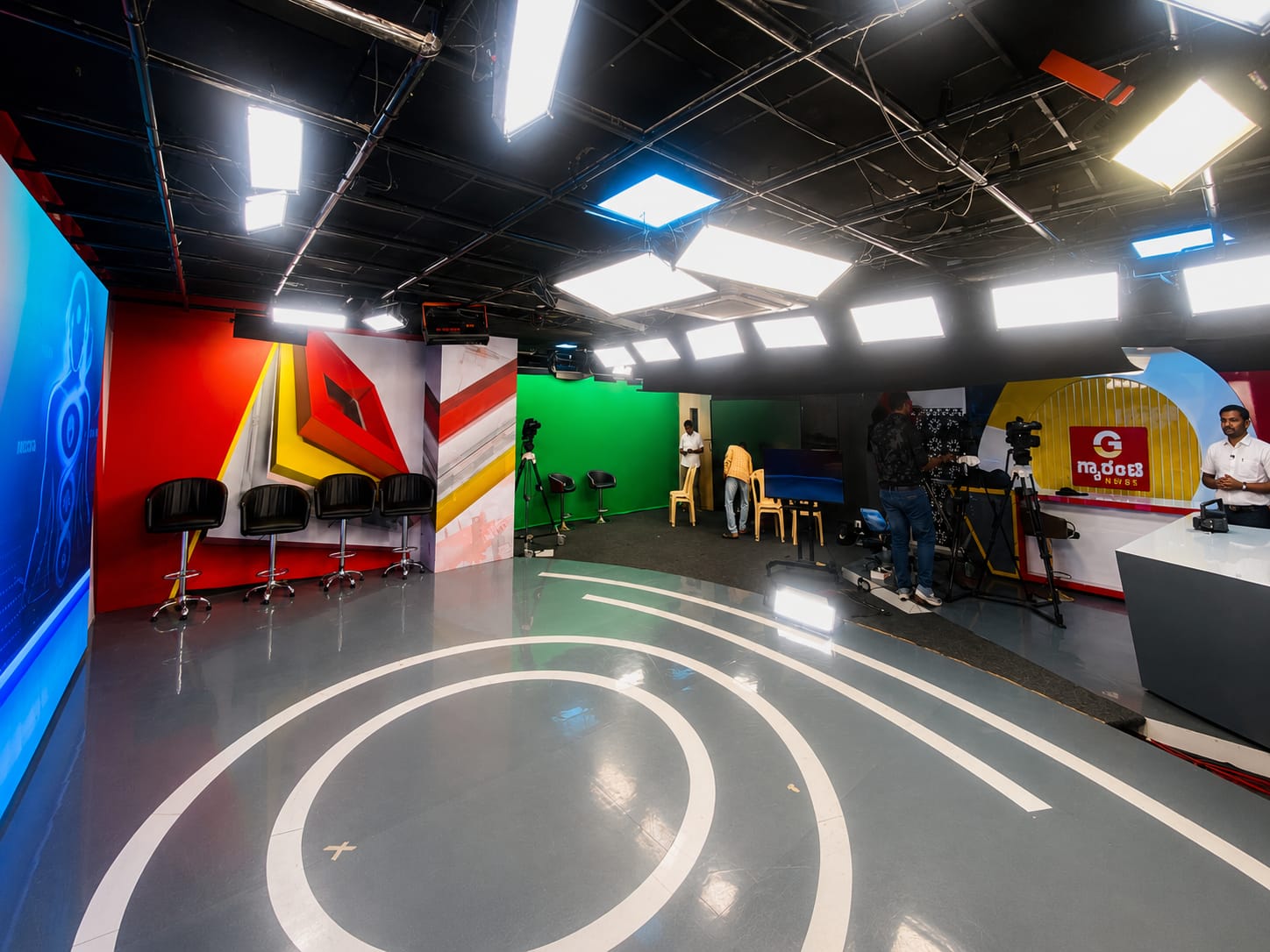 Showroom and equipment